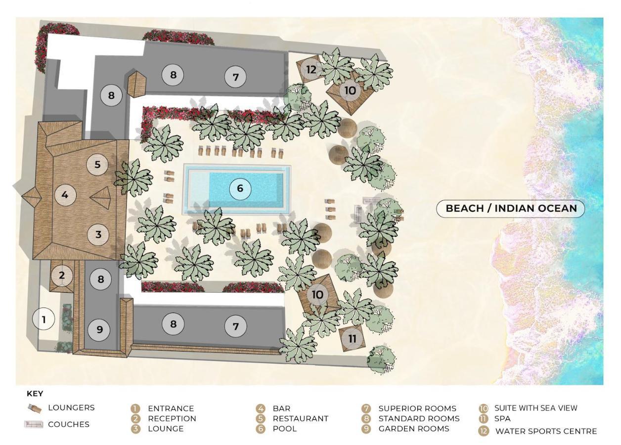 The Loop Beach Resort (Adults Only) Jambiani  Esterno foto
